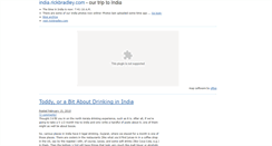 Desktop Screenshot of india.rickbradley.com